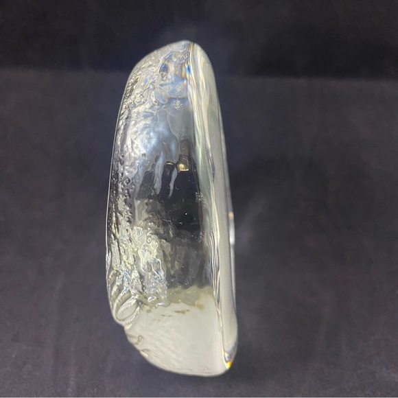 Lead Crystal Bunny Rabbit Paperweight Zajecar Yugoslavia - Picture 3 of 8